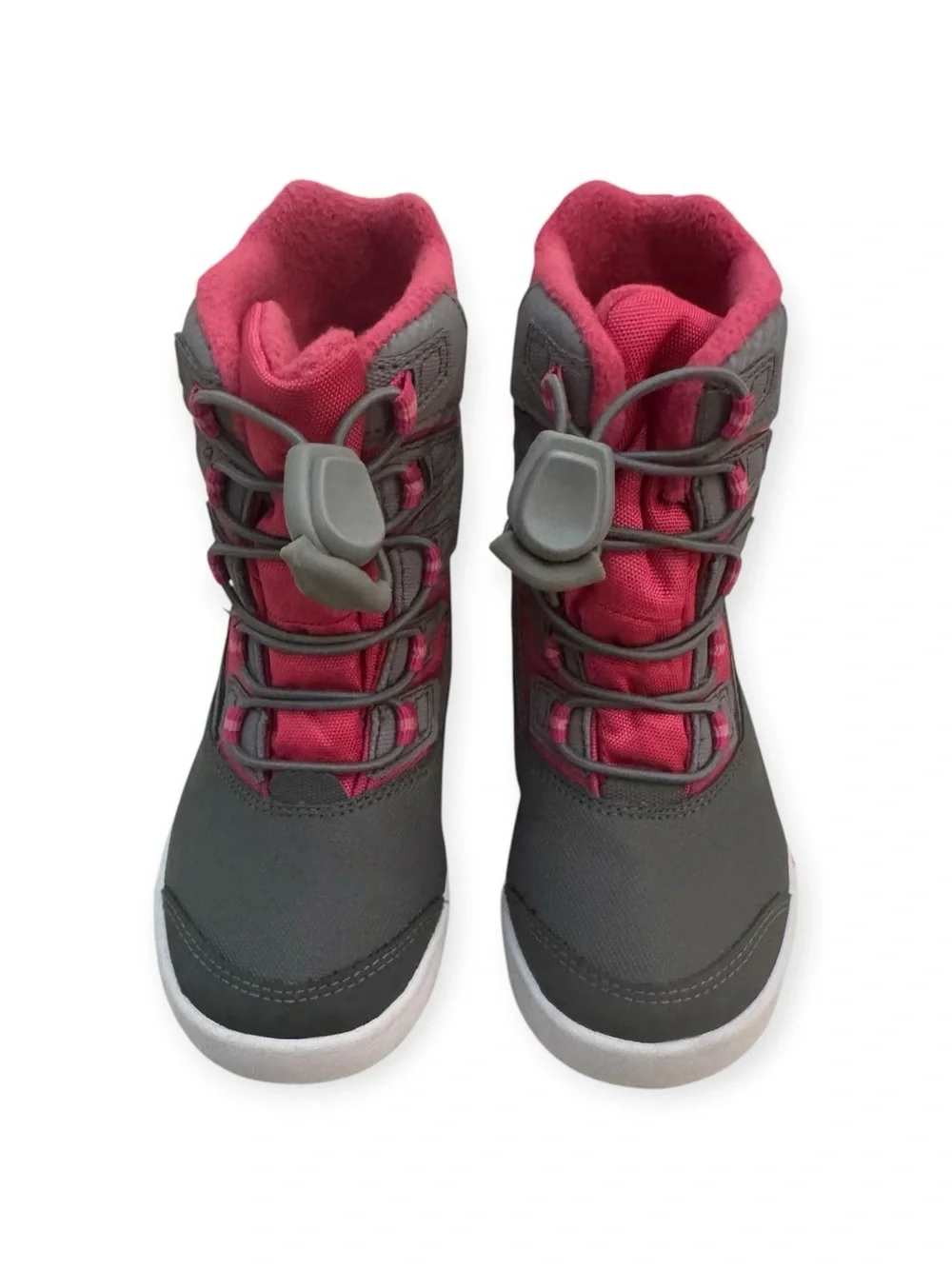 Merrell Snow Bank 3.0 Waterproof Insulated Snow Boots Toddler 10 Grey Pink